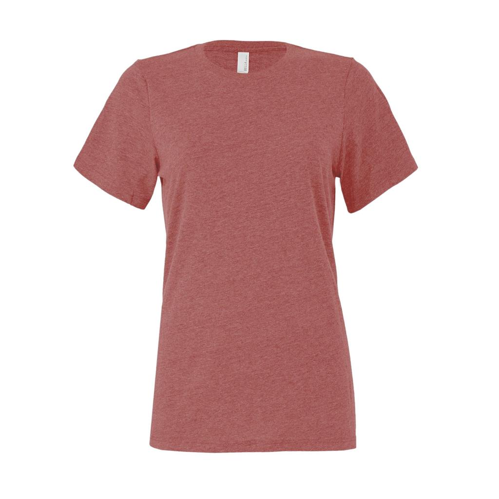 Bella + Canvas Womens/Ladies CVC Jersey Relaxed Fit Short-Sleeved T-Shirt