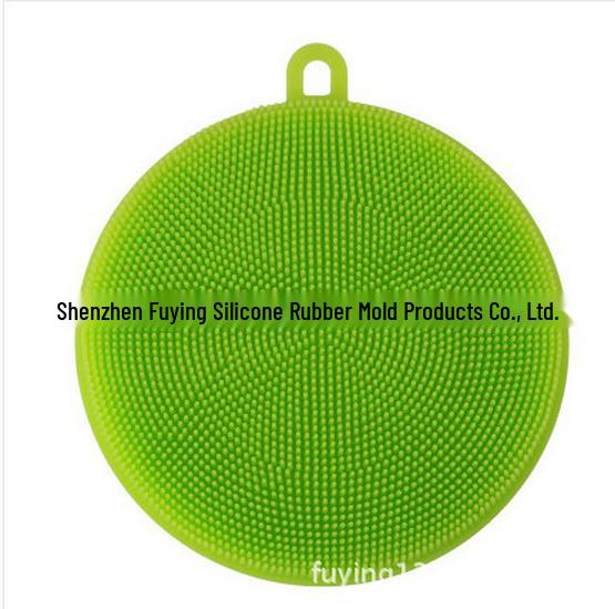 Korean Silicone Double-Sided Dishwashing & Kitchen Cleaning Brush