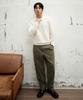 MINDBRIDGE [Couture] Cotton-Like Relaxed Fit One-Tuck Full Elastic Waist Pants - 2 Colors Mypt6170