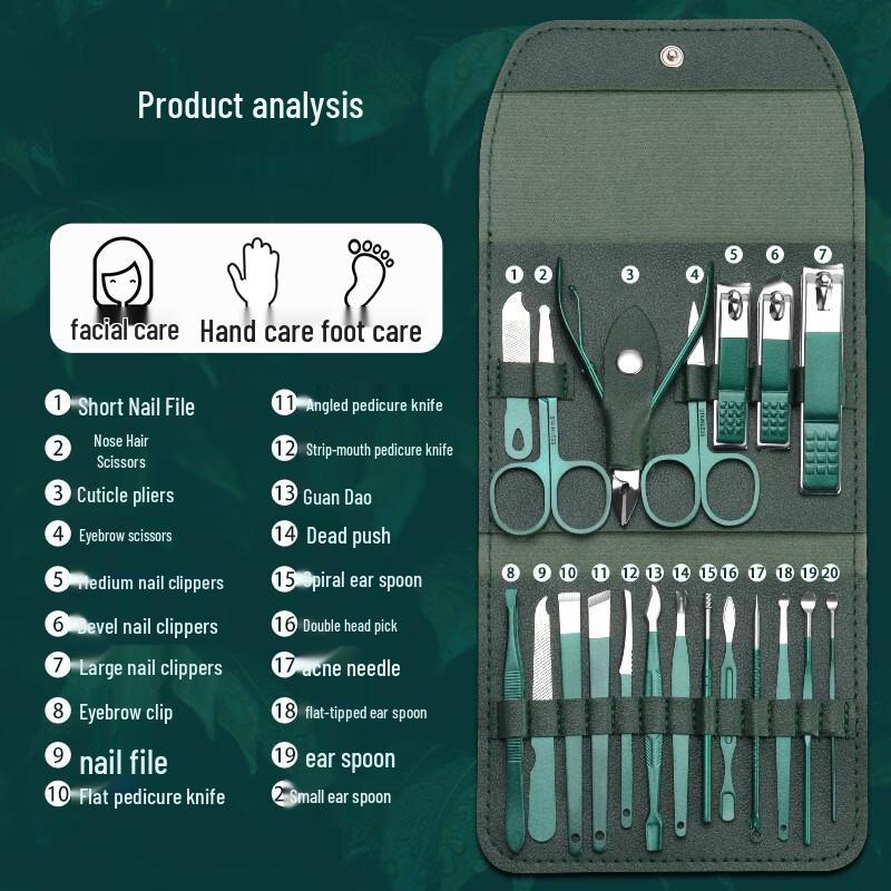Saijiarui Manicure & Pedicure Set