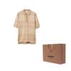 Burberry Polo Shirts Men's Khaki Polo Collar Moderate Straight Fit 80684821