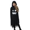 Ghost Face Design Halloween Kostüm Weiß Schwarz Party Verkleidungskostüm Kinder Cosplay