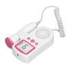 3.0MHz Fetal Heartbeat Monitor High Sensitivity LCD Fetal Sound Heartbeat Detector Pink