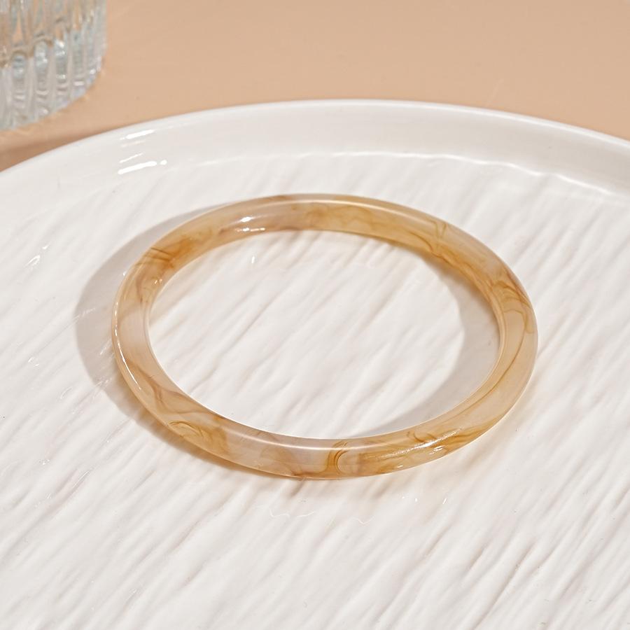 

DIEZI Vintage Punk Geometric Acrylic Resin Cuff Bangles Fashion Hip Hop Wide Bangles Bracelets For Women Men New Gift Jewelry