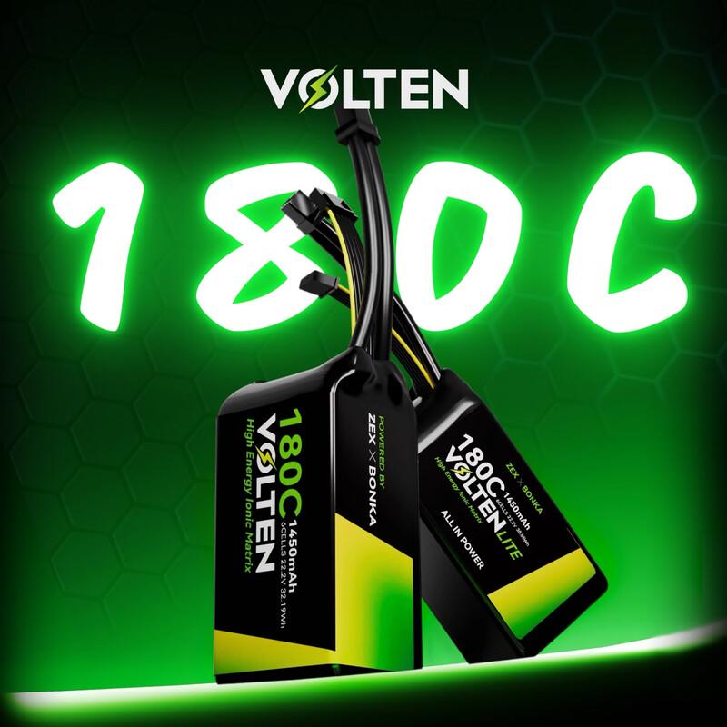 ZEXFPV 6S 1550mAh 180C LiPo Battery for FPV Drones