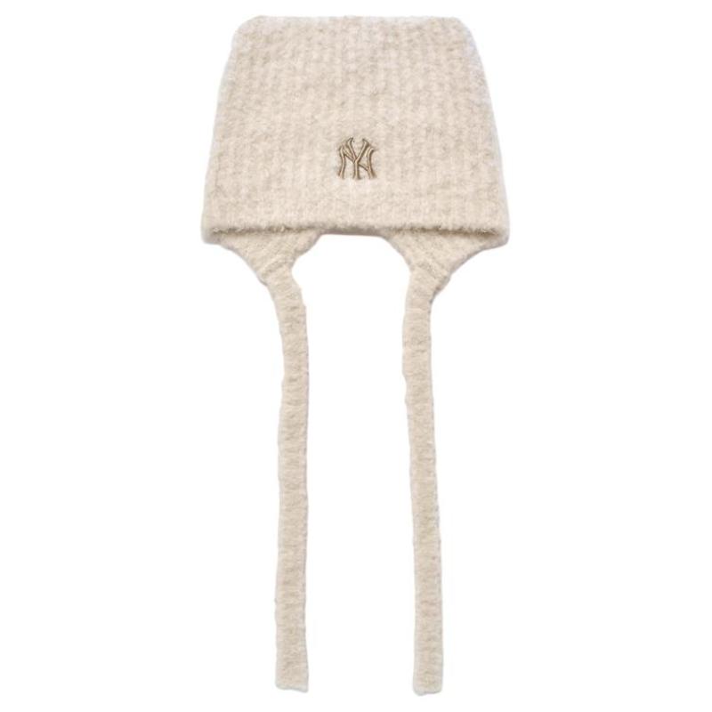 MLB Polyester Hats & Caps Unisex Cream Fashion 3ABNV0756-50CRS F