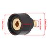 TIG Torch WP-17V 10-25 (9mm) To WP-26V 35-50 (13m) Connector Adapter For TIG Welding Torch Converter Welding Equipment Part