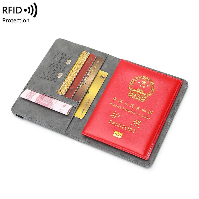 New Vaccine Card Cover, Passport Protective Cover, Multi-card ID Bag, Light and Convenient Travel Passport Bag
