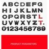 1Pcs 3D Metal 45mm 25mm DIY Letters Alphabet Emblem Numbers Chrome Labeling Car Sticker Digital Badge Accessories Motorcycle