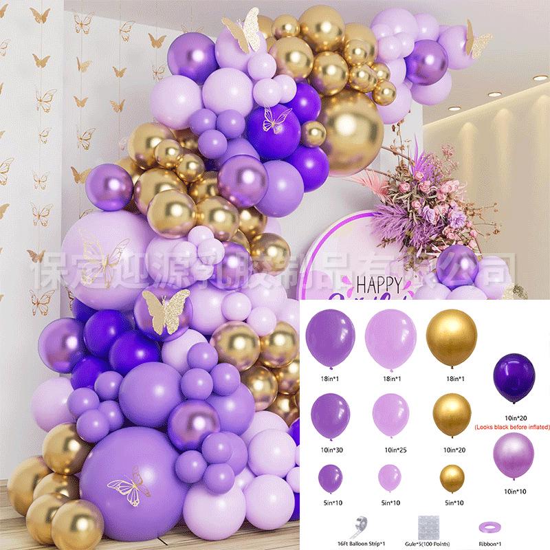 Sada balónků v jednotné barvě pro svatby, Valentýna a tématické večírky