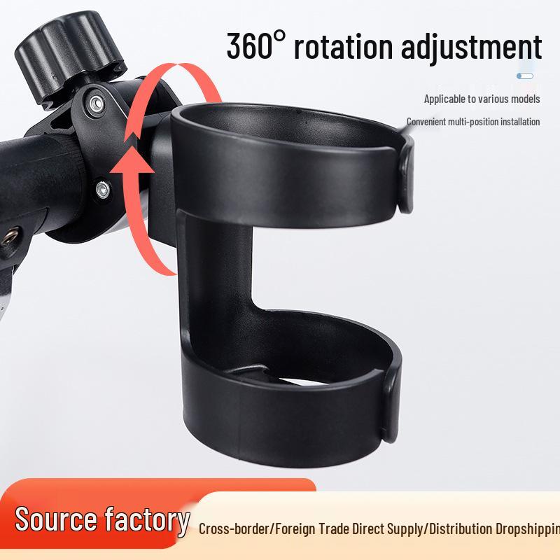 Držák na pohár na kolo a kočárek na láhve s vodou nebo mlékem