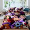 A Set of ONE PIECE Themed Bedding, 3D Digitally Printed, All-season Polyester Duvet Cover and 2 Pillowcases.