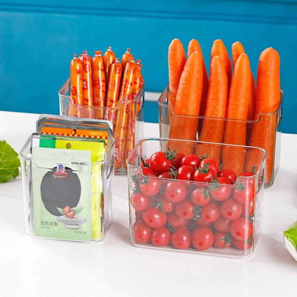 Multifunctional Refrigerator Storage Box Thicken Food Storage Box Kitchen Organizer
