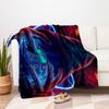 "Neon Gaming Controller Hoodie - Gamer Style"Blanket Flannel Throw Blanket for Sofa, Bed, Travel, Camping, Office, Couch, Chair, And Bed Gif
