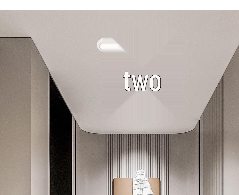 Ultra-Thin Full Spectrum Eye Protection Ceiling Light for Study, Bedroom, or Hallway