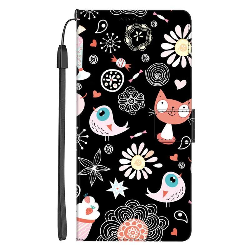 Flip Case For Honor X6c Cover Leather Book Shell For Honor X6b Cases Wallet Printed Stand Case For Honor X6a Painting Cover X6C