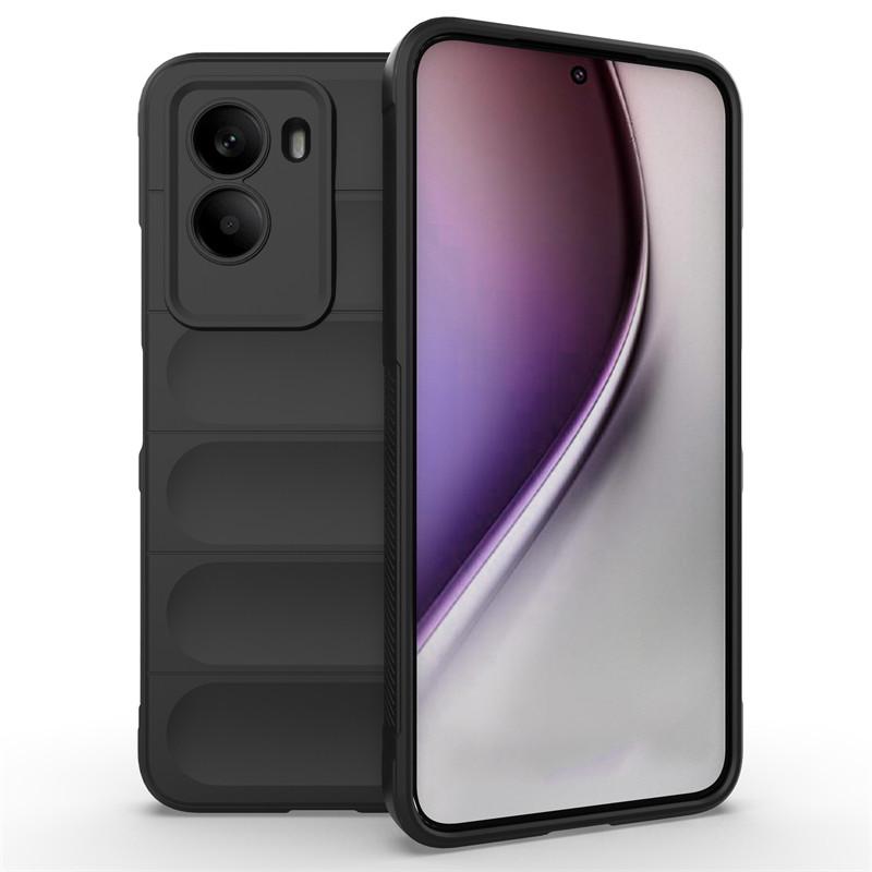 For Xiaomi Poco M7 4G Case Xiaomi Poco M7 4G Cover Funda Shockproof Anti-fingerprint TPU Silicone Protective Phone Back Cover