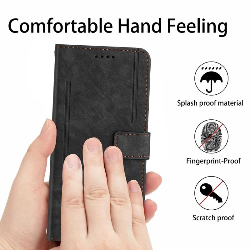 For Samsung S23 S24 Ultra Case Leather Magnet Flip Case For Samsung Galaxy S24 S23 S22 S21 Ultra S20 FE S9 S10 Plus Phone Cover