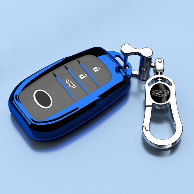 Luxus Schlüsselanhänger-Anhänger für 2025 Toyota Highlander – Unisex, Vollständig geschlossene Schnalle mit 380T Hybridkette