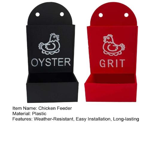 Chicken Grit Feeder Oyster Shell Feeder Hanging Chicken Grit Feeder Calcium Nutrient
