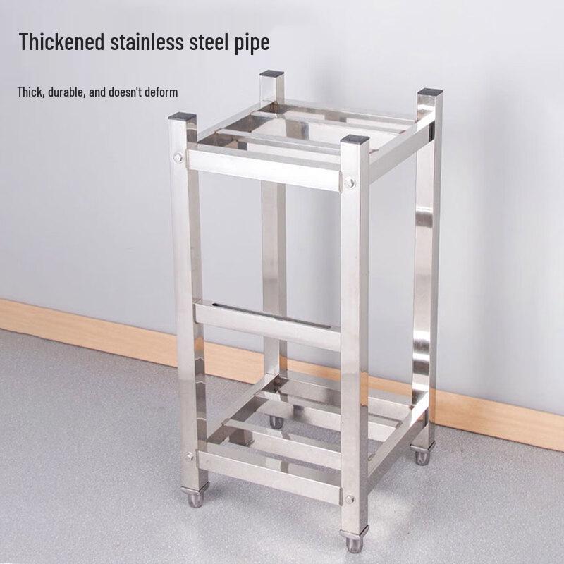HPMILY 304 Stainless Steel 2-Tier Chopping Board Rack