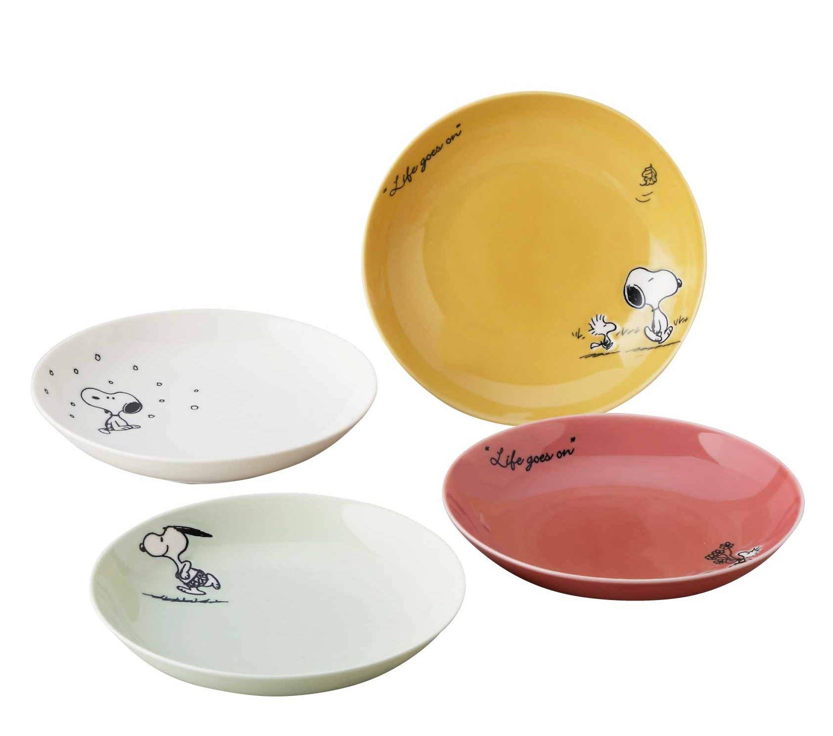 

Seasonal Pasta Set of PEANUTS Plates, 4, SN610-184