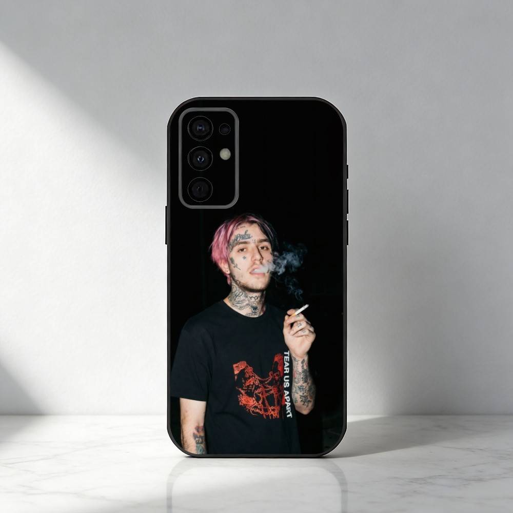 

Hellboy EMO-RAP lil P-Peep Phone Case For Samsung S25,S24,S21,S22,S23,S20,Ultra,S26,Plus,Fe,Note,5G Black Cover Samsung S21 s305G