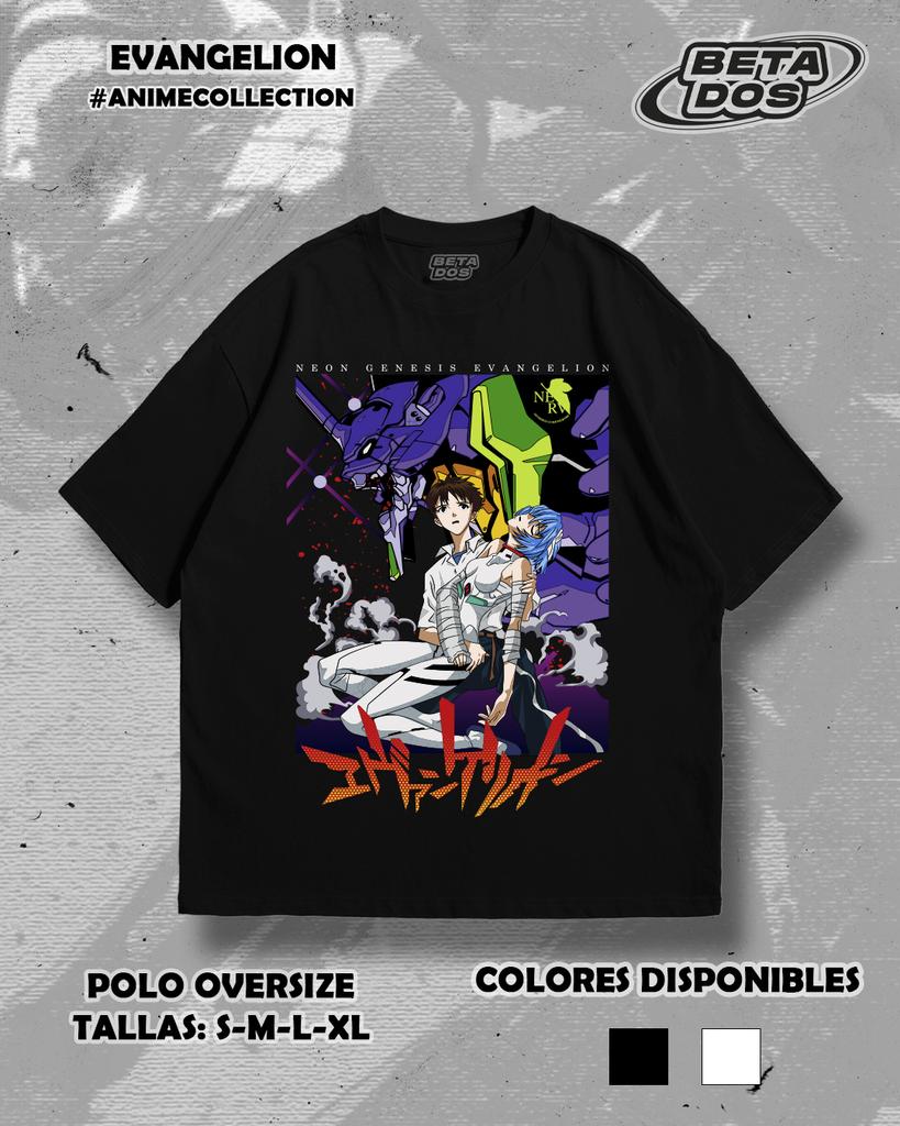 Classic Anime Evangelion Graphic T-shirt Men Women Men Cotton Vintage Oversized Y2k Short Sleeves Graphic Crewneck Tee Shirt
