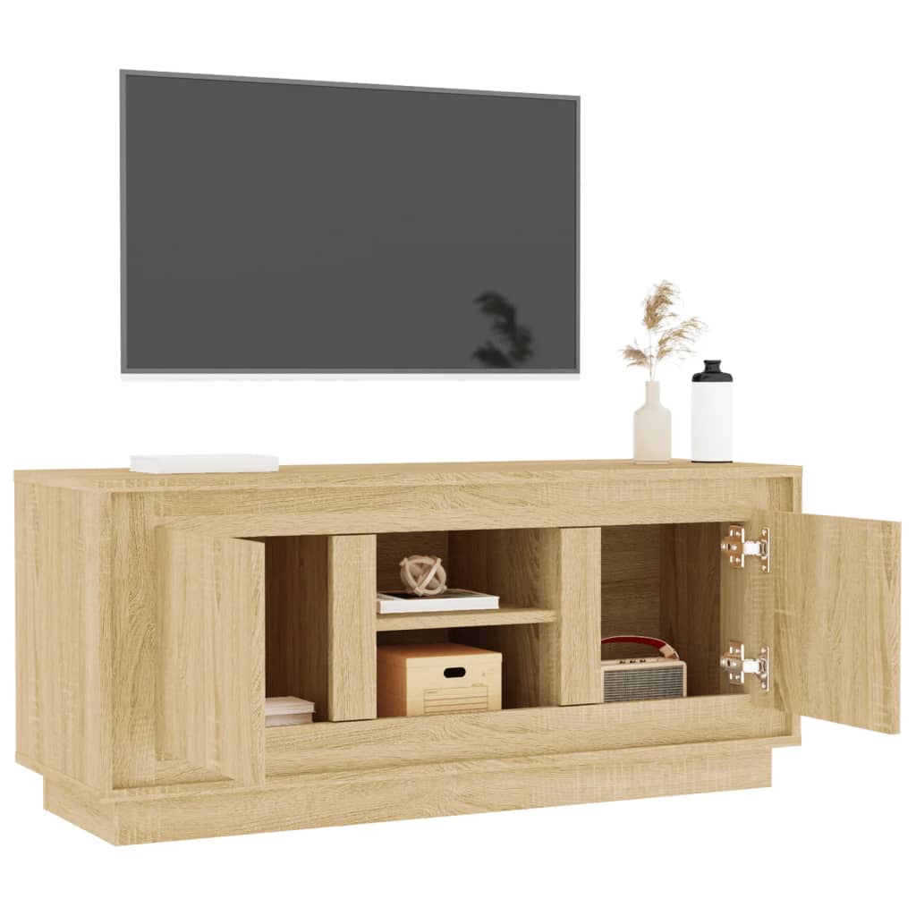 TV Cabinet Sonoma Oak 102 x 35 x 45 cm Particleboard