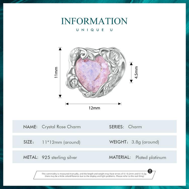 BAMOER 925 Sterling Silver Spiraling Crystal Rose Charms Bead pour femmes Bracelet en argent original Bijoux fins