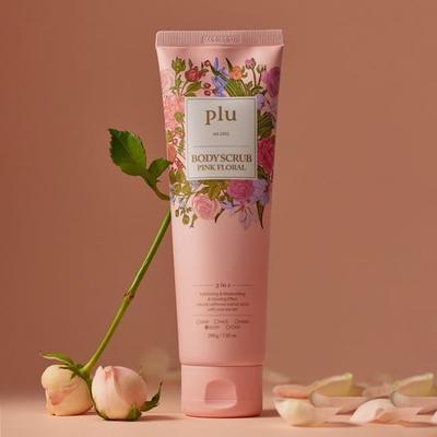 Pink Floral Body Scrub