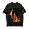 Bruce Lee Enter the Dragon Grafik Lässiges Kurzarm-T-Shirt Reines Baumwoll-T-Shirt