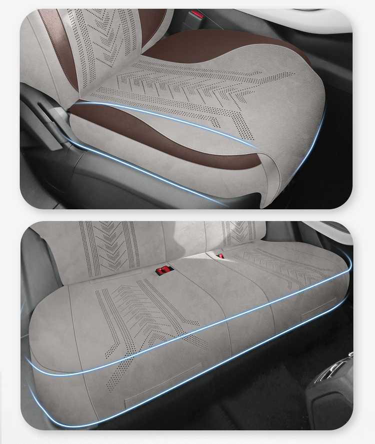 BYD Breathable, Wear-resistant Ramses Qin Plus Seat Cover for Four Seasons - EV/DMI Special Cushion.