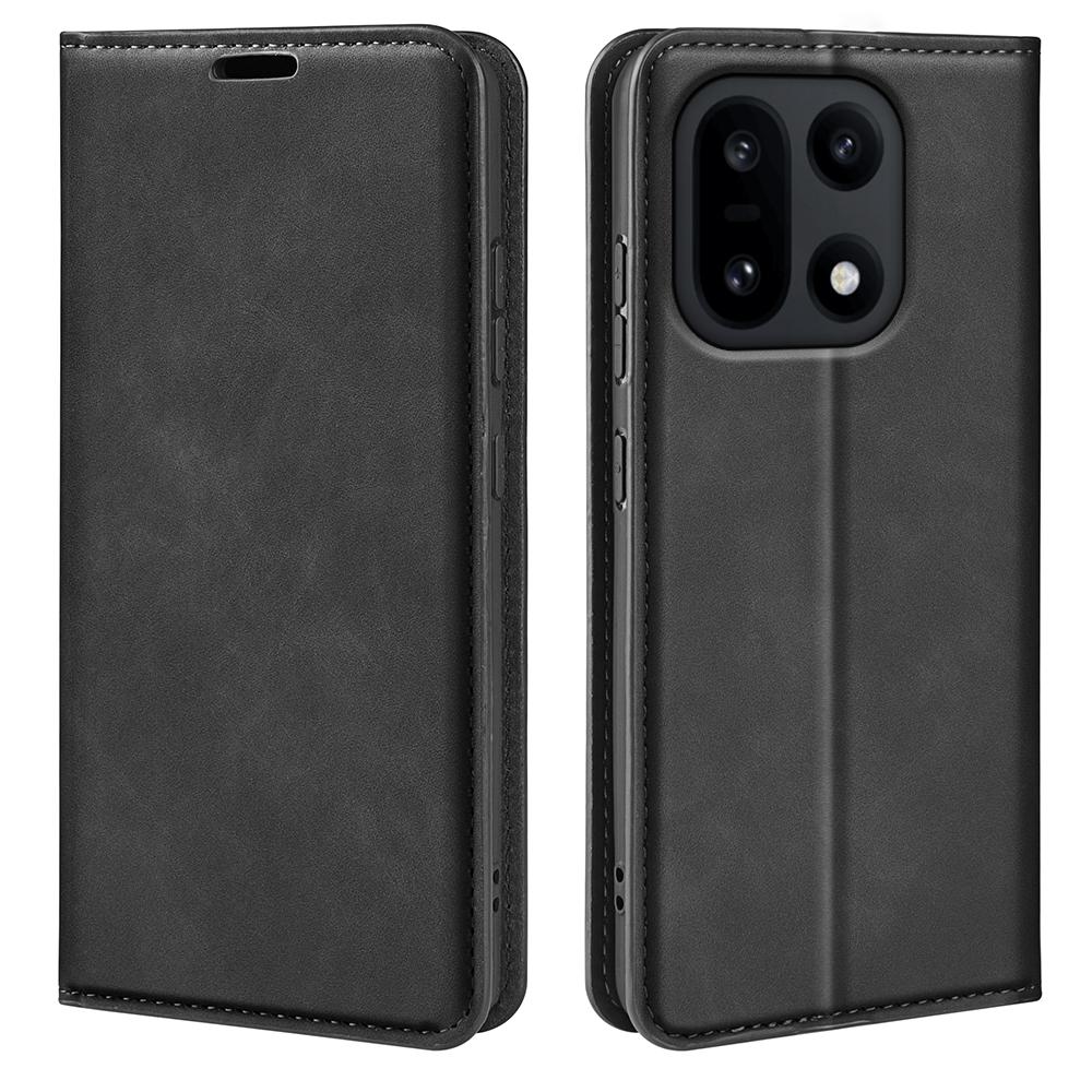 For OnePlus 15 5G Case Skin Touch Leather Wallet Phone Cover