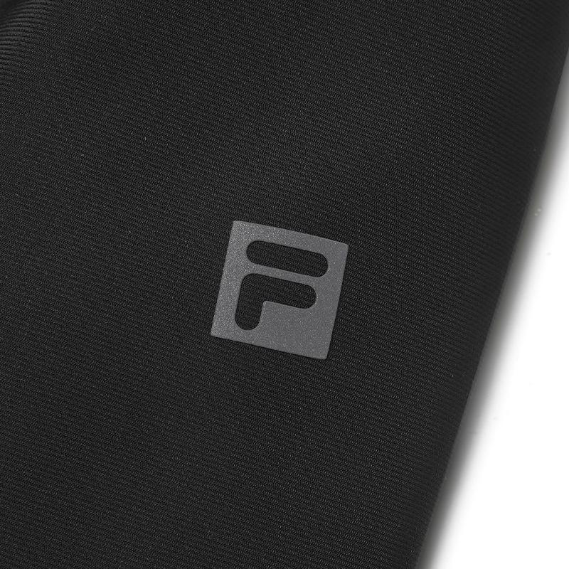 Fila Casual Versatile Knitted Hooded Jacket Women Jackets Deep-Black A11W517501FBK