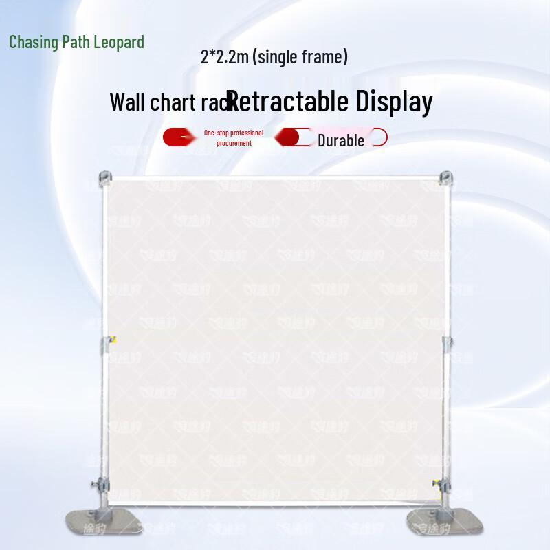 ZUITUBAO Heavy-Duty Telescopic Aluminum Display Stand