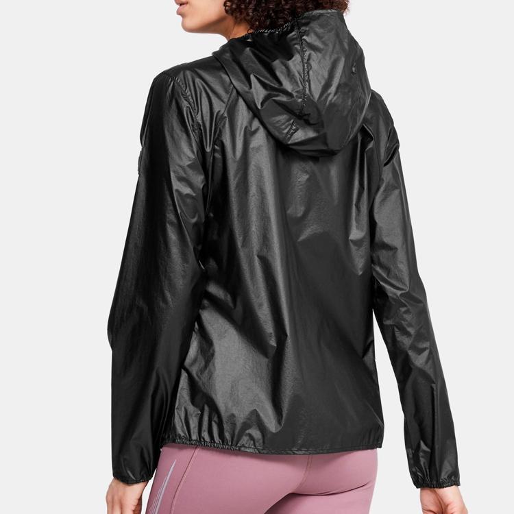 Under Armour Od Impasse Run Jacket Women Jackets Black 1350955-001