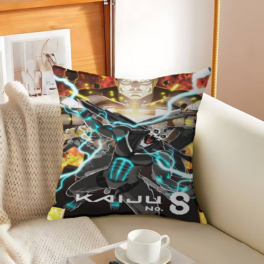 Anime K-Kaiju No Cushion Cover Car Throw Pillow Case For Sofa Car Christmas Gift 40X40Cm 45X45Cm