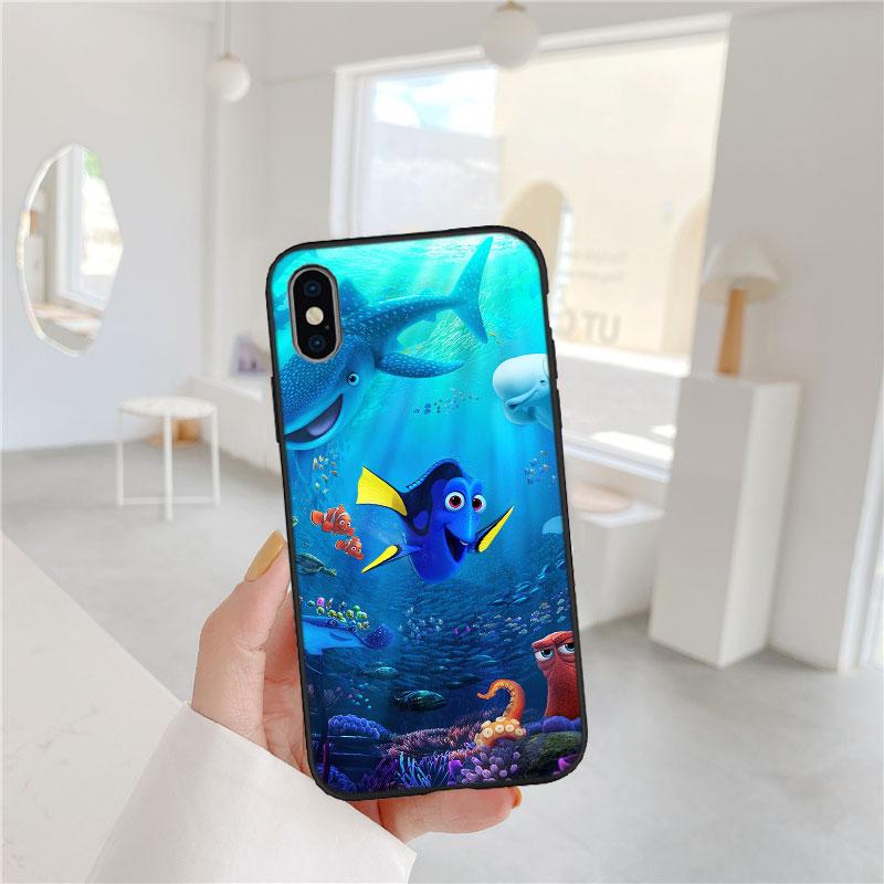 CJ52 Finding Nemo Soft Shell Phone Case for iPhone SE X XS XR 11 16E 17 Pro Max Air 8 7 6 6s Plus