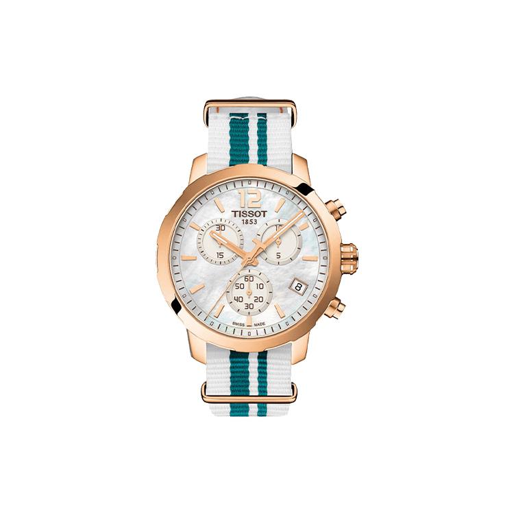 TISSOT Time Jog Collection Quartz Movement 100m Waterproof Men s Watches Watch 42mm White Dial T095.417.37.117.01