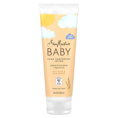 Baby, Extra Comforting Lotion, Oat Milk & Rice Water, Unscented, 8 Fl Oz (236 Ml)