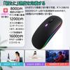 [New Release - Ultra-Thin] Wireless Mouse - Silent Design  Type-C Rechargeable  2.4GHz & Bluetooth Dual Connection  3-Stage DPI Adjustment  7-Color