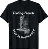 Feeling French Vintage T-Shirt – Retro French Style Unisex Tee for Men & Women