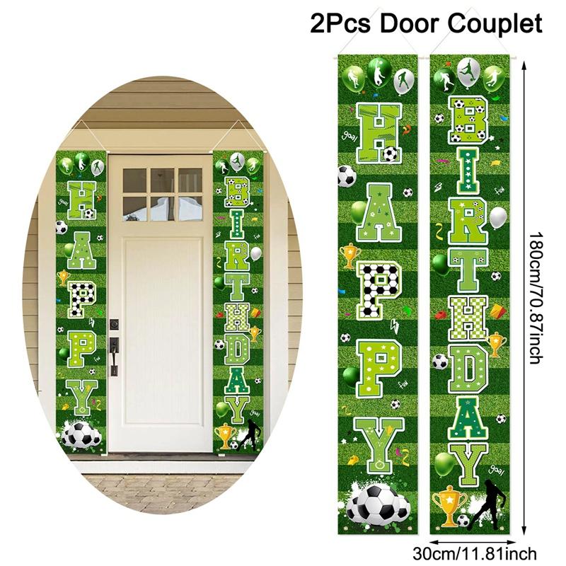 Fußball Geburtstagsparty Hintergrund Fußball Thema Geburtstagsparty Dekorationen Fotokabinen Requisiten für Jungen Kinder