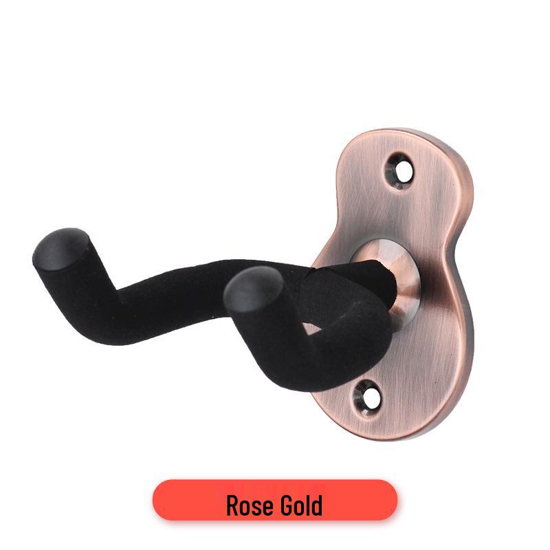Matte Black Musical Instrument Wall Hook: Display Rack for Guitar, Ukulele, Violin, and Hulusi