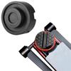 Jack Pad 2 Pack Rubber Pad Jack Lift Pad Super Heavy Duty Grooved Car Universal Parts Replacement Jack Up Adapter