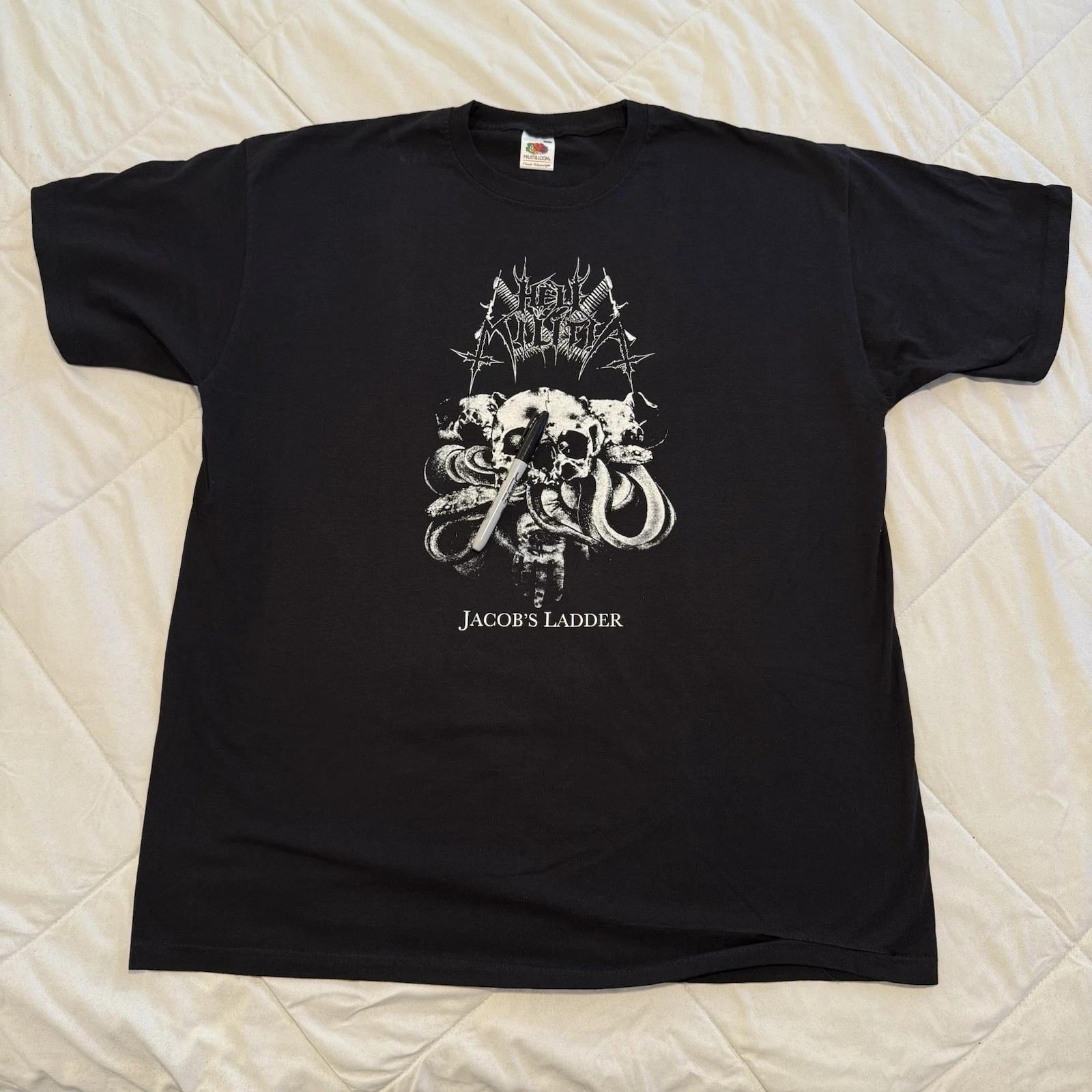 HELL MILITIA Jacob’s Ladder Shirt XL, Emperor, Limbonic Art, Urgehal,Inquisition XL