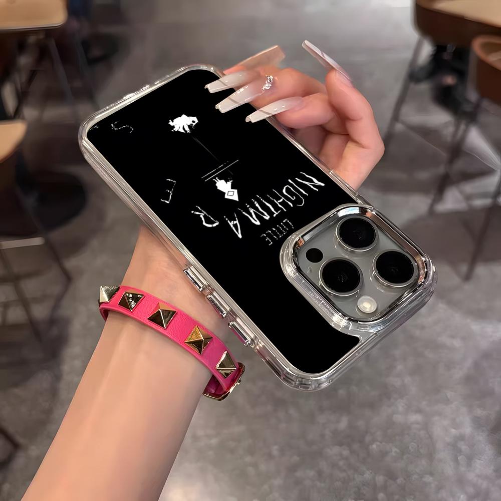 Little Game N-NightmareS Phone Case For IPhone 17 Air 16 15 14 13 12 11 Pro Pro Max Plus Transparent Soft Cover