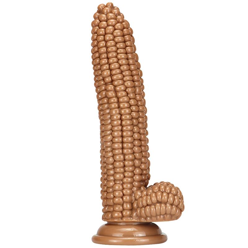 Kukuřičný penis anální kolík Vegetable Penis Simulation Big Dildo Produkty pro dospělé Ženy Masturbační zařízení Sexuální produkty pro dospělé