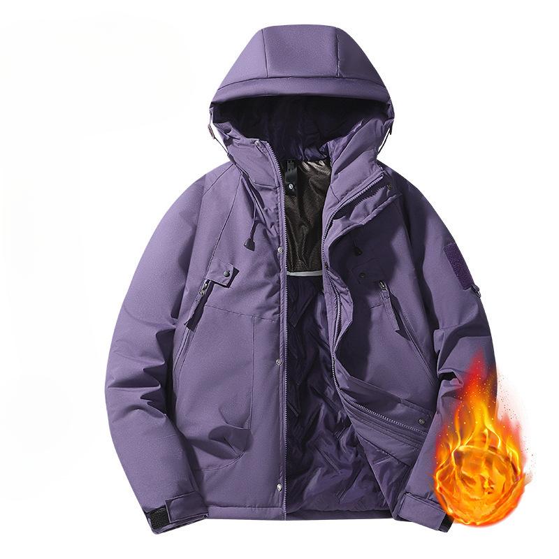 Autumn and Winter New Men's Padded Jacket Korean Version Loose Large Size Thickened Warm Casual Padded Jacket Winter Jacket